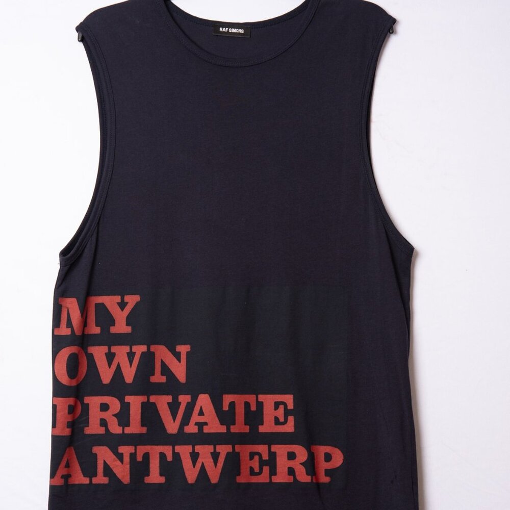 Raf Simons "My Own Private Antwerp" Tank Top SS20